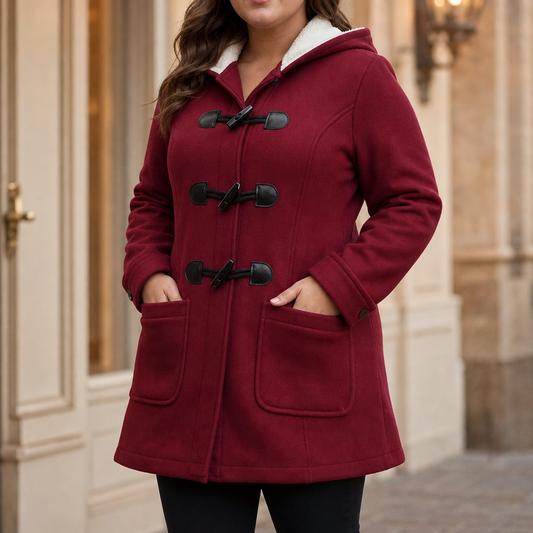 Women's Hooded Winter Coat | Wind Proof & Warm