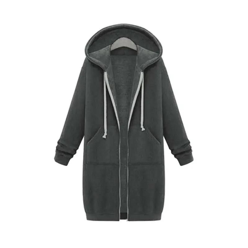 Women's Hoodie | Longline & Zip-Front