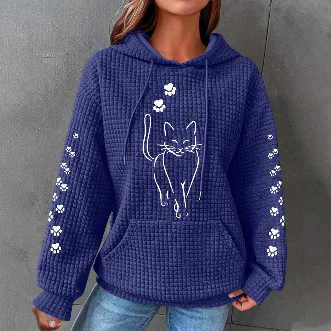 Women's Hoodies Relaxed Feminine Fit Long Sleeve Cosy with Soft Lining