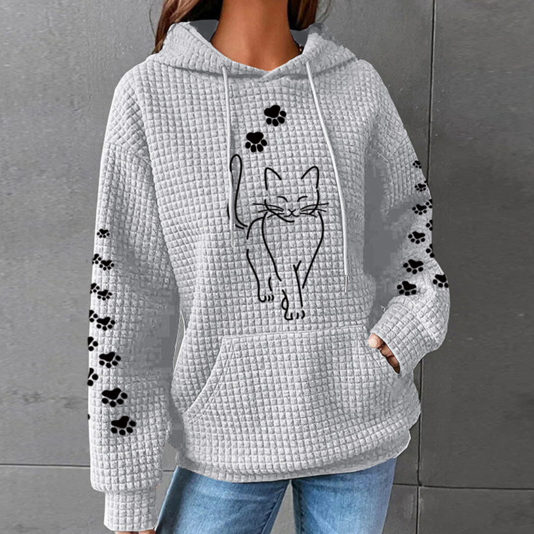 Women's Hoodies Relaxed Feminine Fit Long Sleeve Cosy with Soft Lining