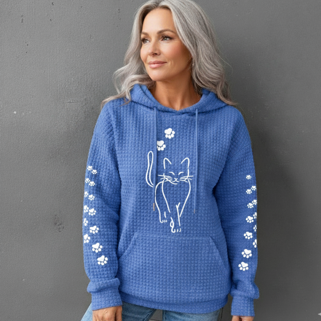 Women's Hoodies Relaxed Feminine Fit Long Sleeve Cosy with Soft Lining