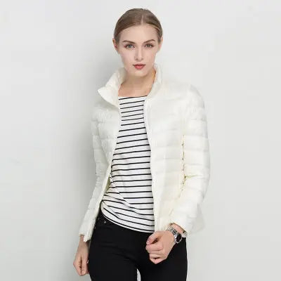 Women's Jacket | Lightweight & Stand-Up Collar