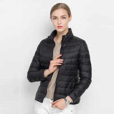 Women's Jacket | Lightweight & Stand-Up Collar