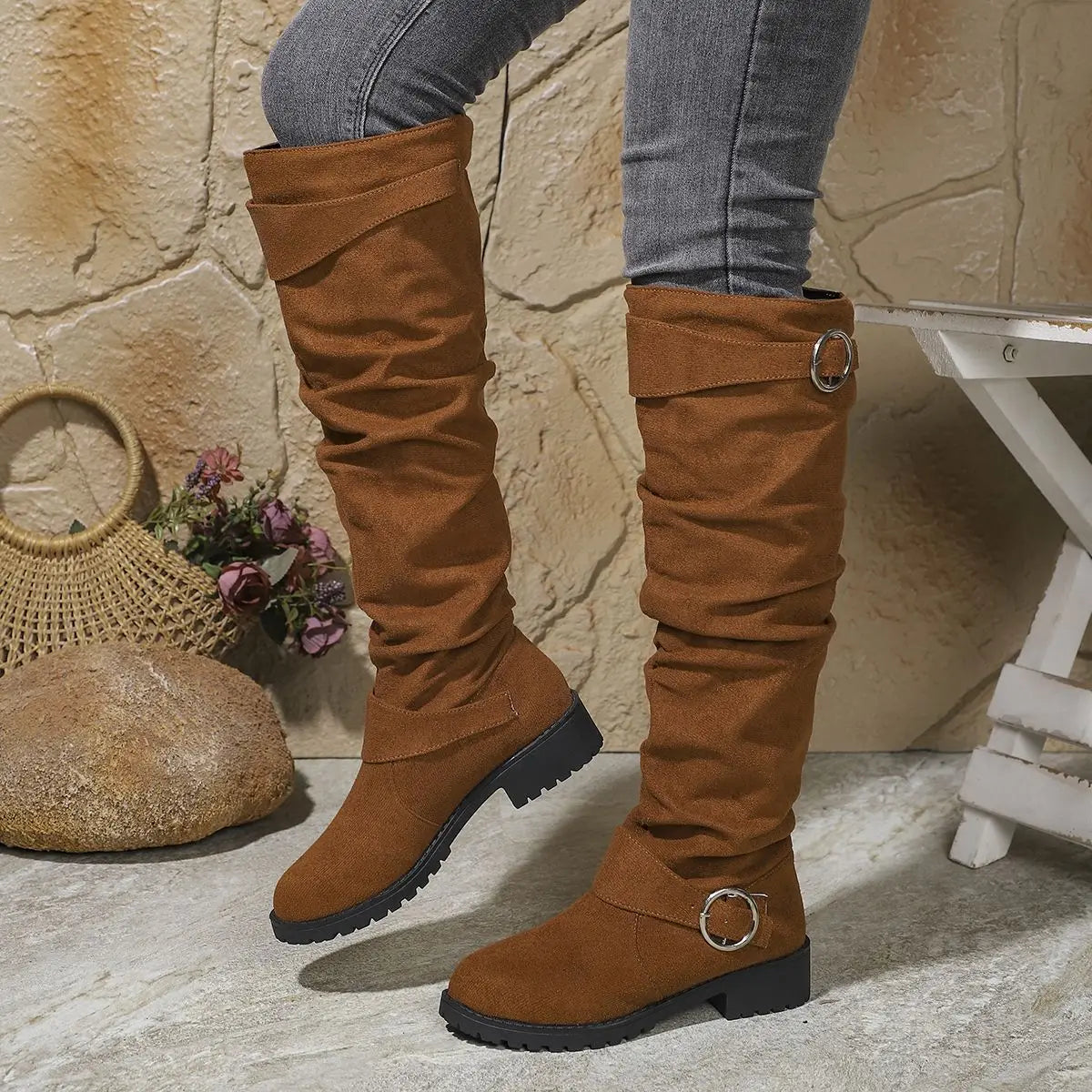 Women's Knee High Boots | Slouchy Fit & All Day Comfort
