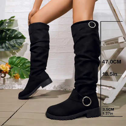 Women's Knee High Boots | Slouchy Fit & All Day Comfort