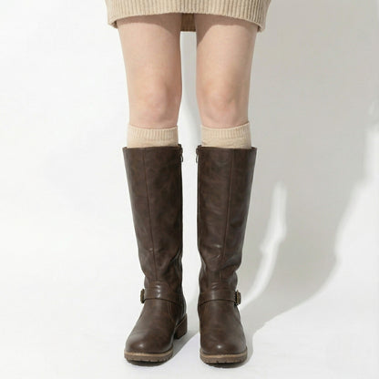 Women's Knee-High Boots Supportive Winter Flat Sole