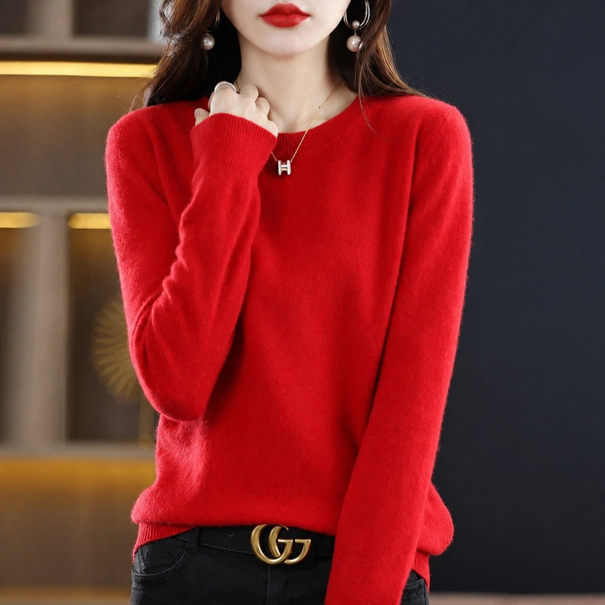 Women's Knit Jumper | Classic Fit & Everyday Comfort