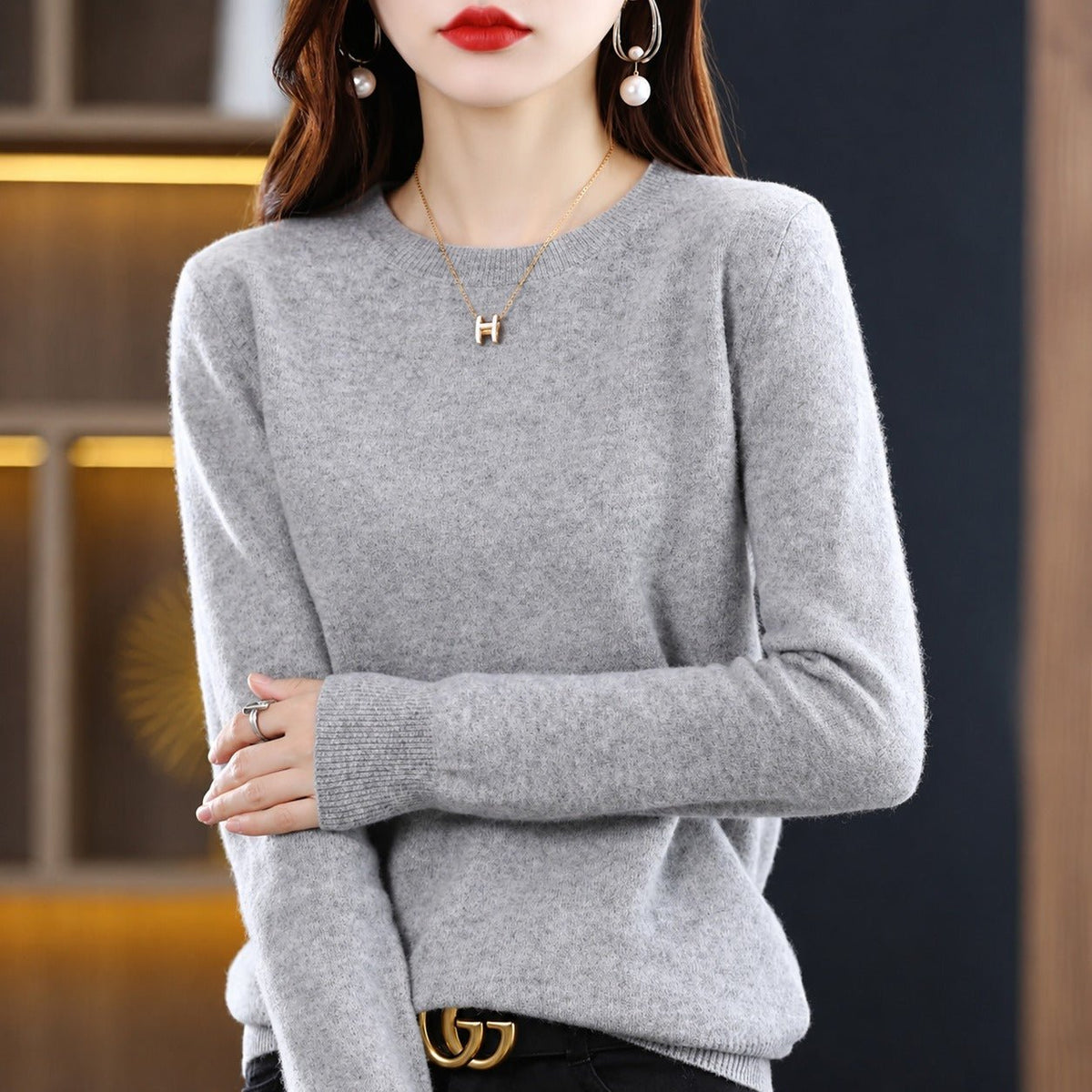 Women's Knit Jumper | Classic Fit & Everyday Comfort