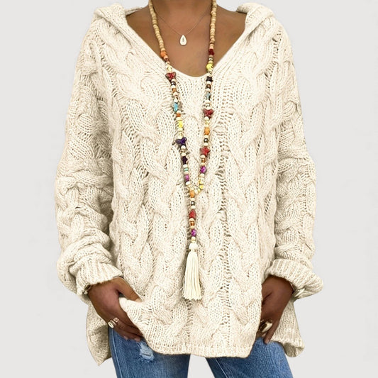 Women's Knit Jumper | V Neck & Cosy Fit