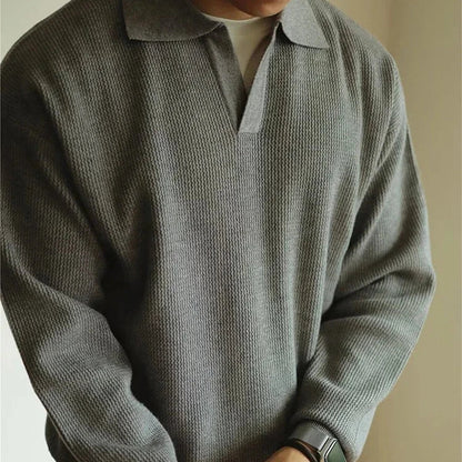 Women's Knit Polo Jumper | Relaxed Fit & Layer Ready