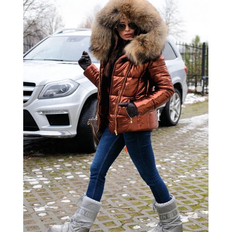 Women's Lined Jacket | Warm Hooded Design