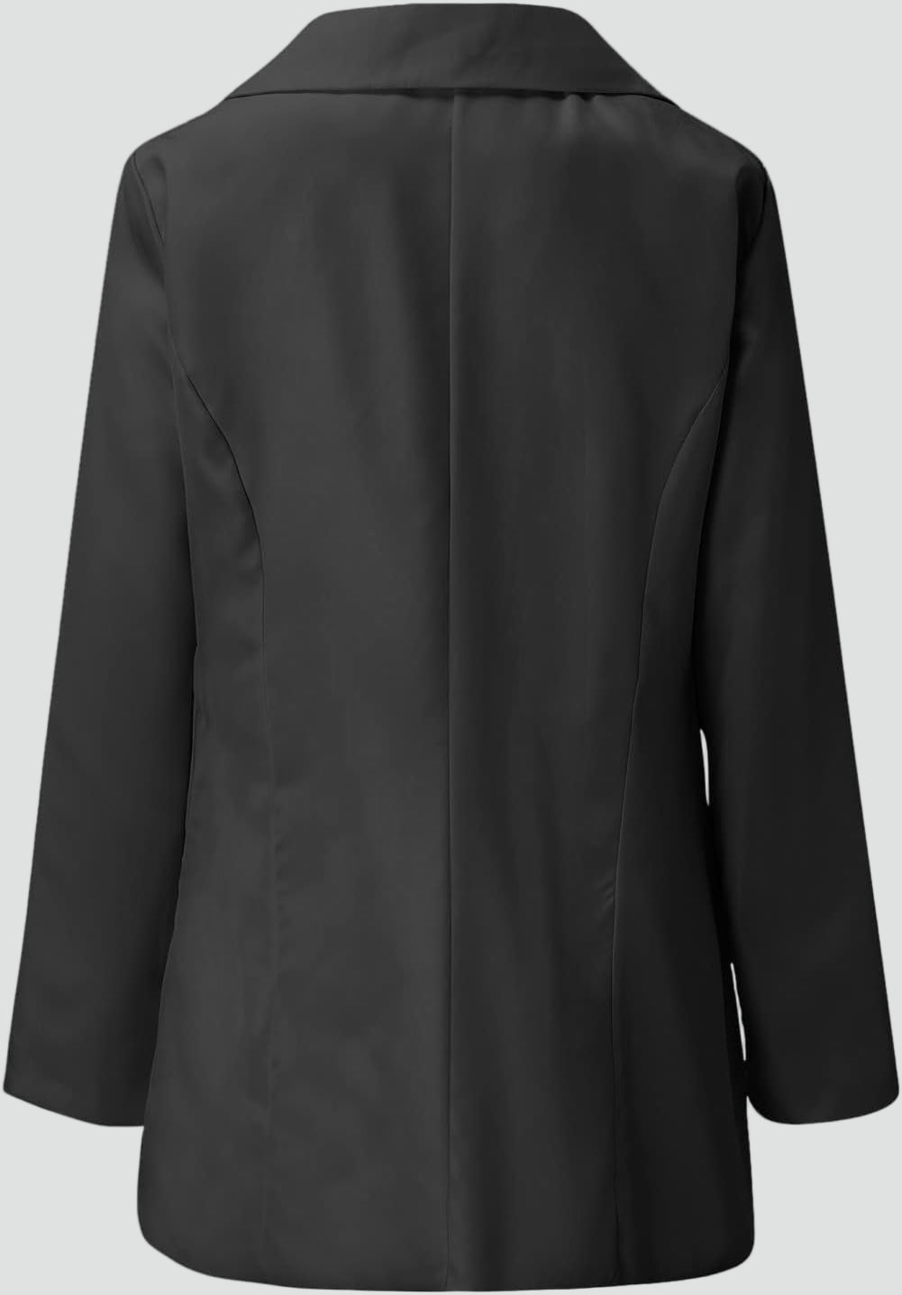 Women's Long Blazer | Classic Lapels & Slimming Fit