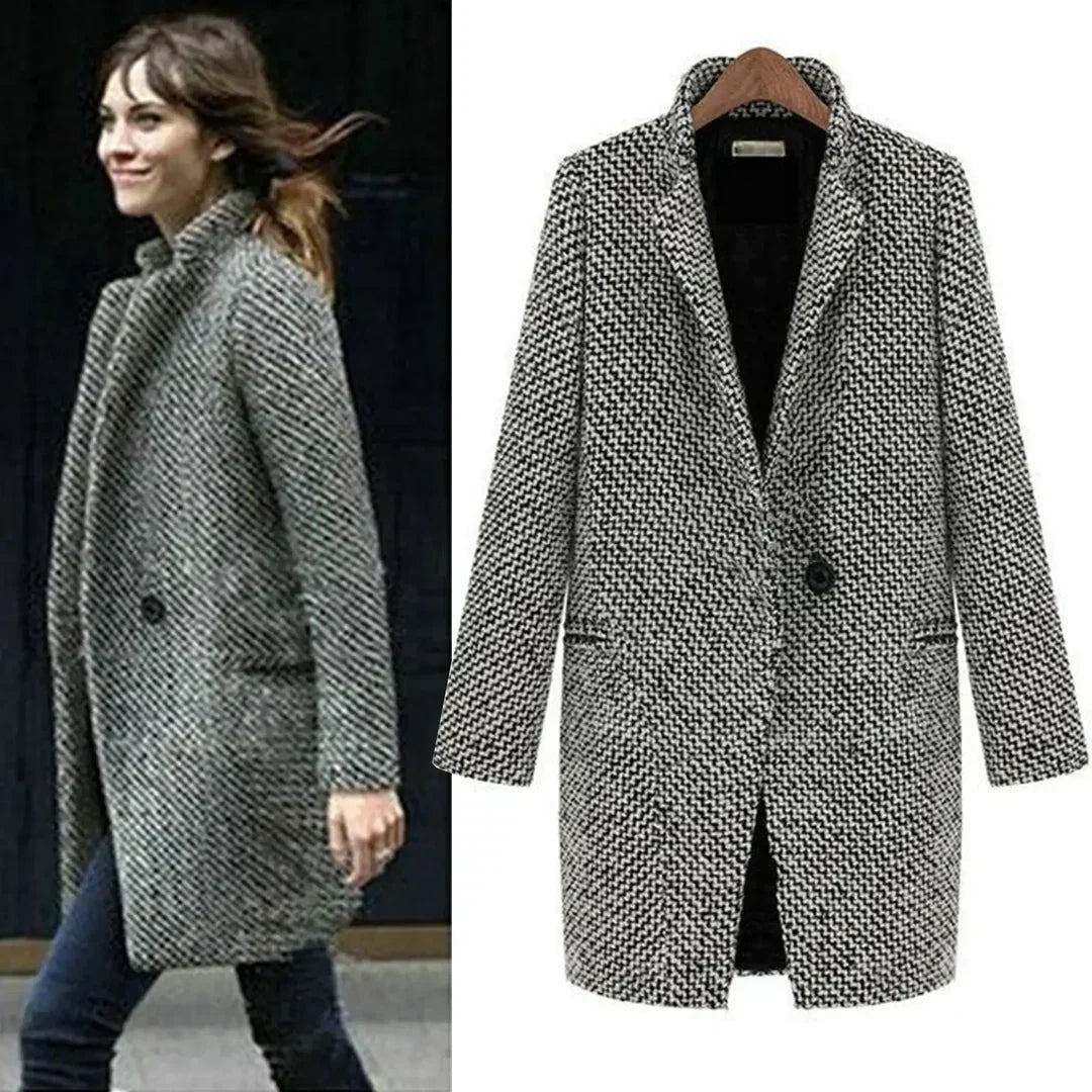 Women's Long Coat | Warm & Elegant