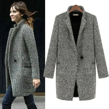 Women's Long Coat | Warm & Elegant