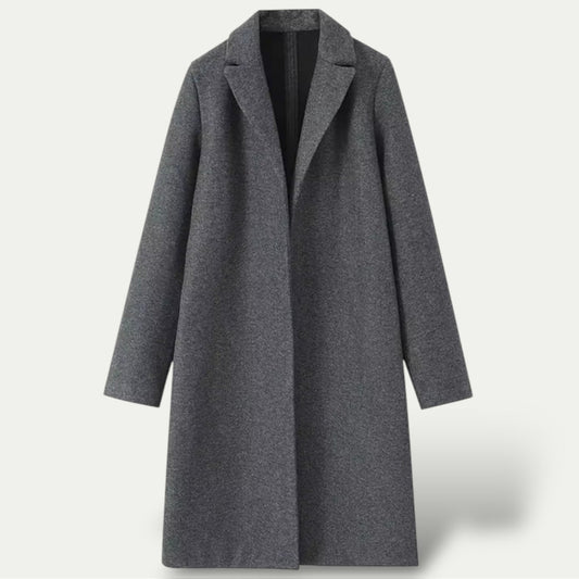 Women's Long Trench Coat - Stylish Overcoat for Any Occasion