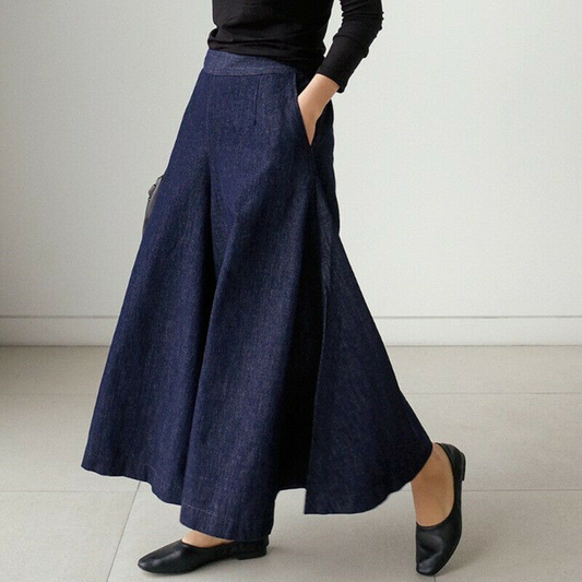 Women's Loose Fit Jeans Relaxed Casual Trousers Comfort