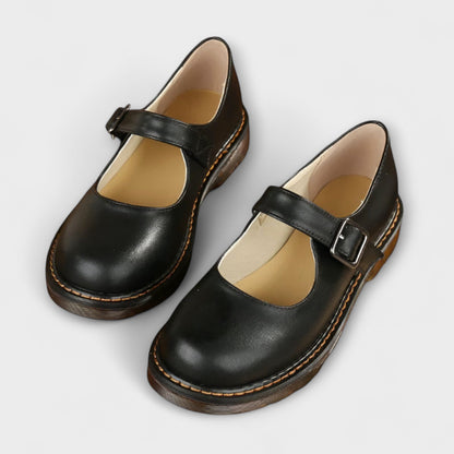 Women's Mary Jane Shoes | Chunky Sole & Ankle Strap