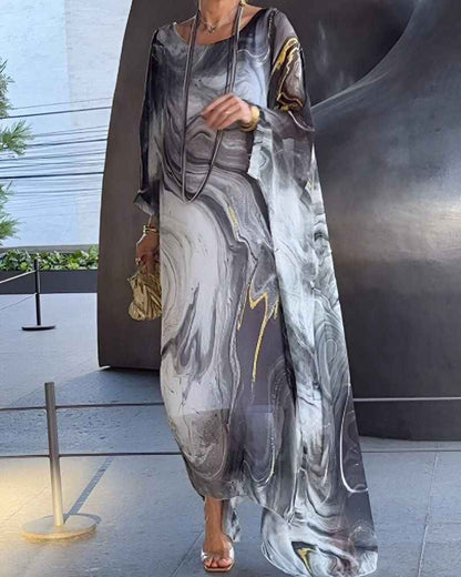 Women's Maxi Dress | Elegant Tummy Coverage & Flattering Fit