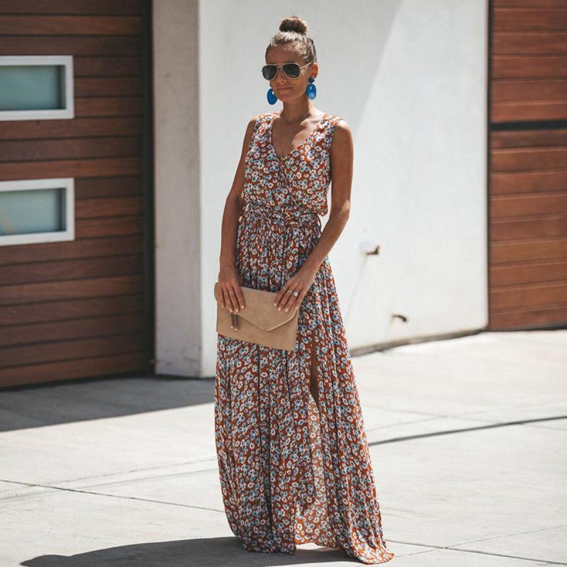 Women's Maxi Dress | Floral & Flowing