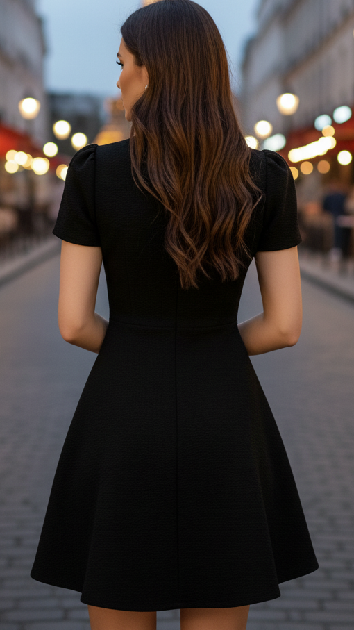 Women's Mini Dress | A-Line Fit & Timeless Elegant Style