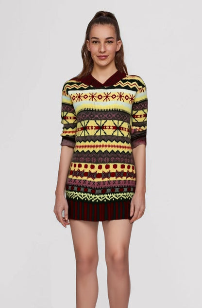 Women's Norwegian Sweater | Hooded & Warm for Winter