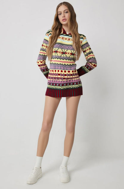 Women's Norwegian Sweater | Hooded & Warm for Winter