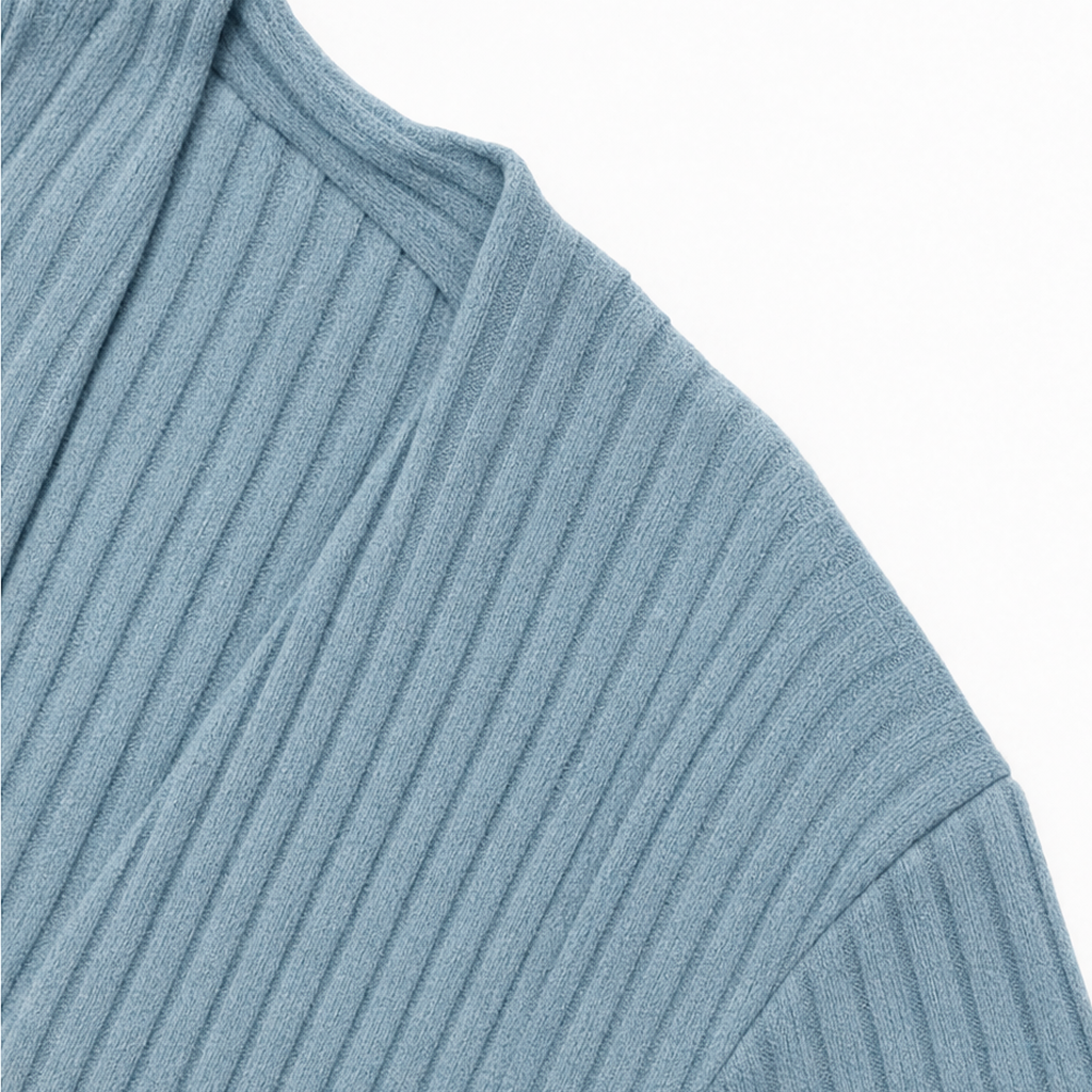 Women's Open-Front Cardigan | Waterfall Drape & No-Fuss Style