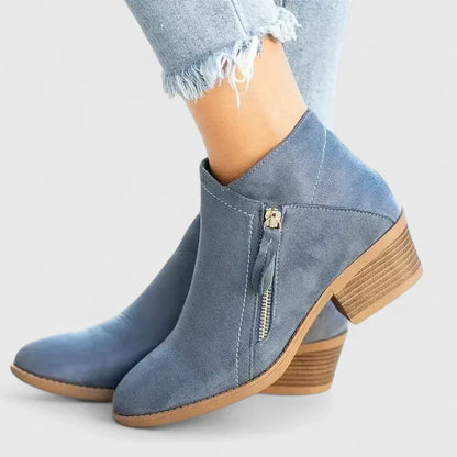 Women's Orthopaedic Boots Side Zip Non-Slip Support