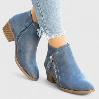Women's Orthopaedic Boots Side Zip Non-Slip Support