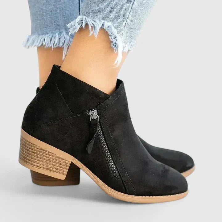 Women's Orthopaedic Boots Side Zip Non-Slip Support