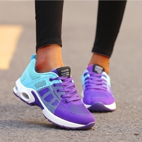 Women's Orthopedic Running Shoes | Air-Cushioned Support