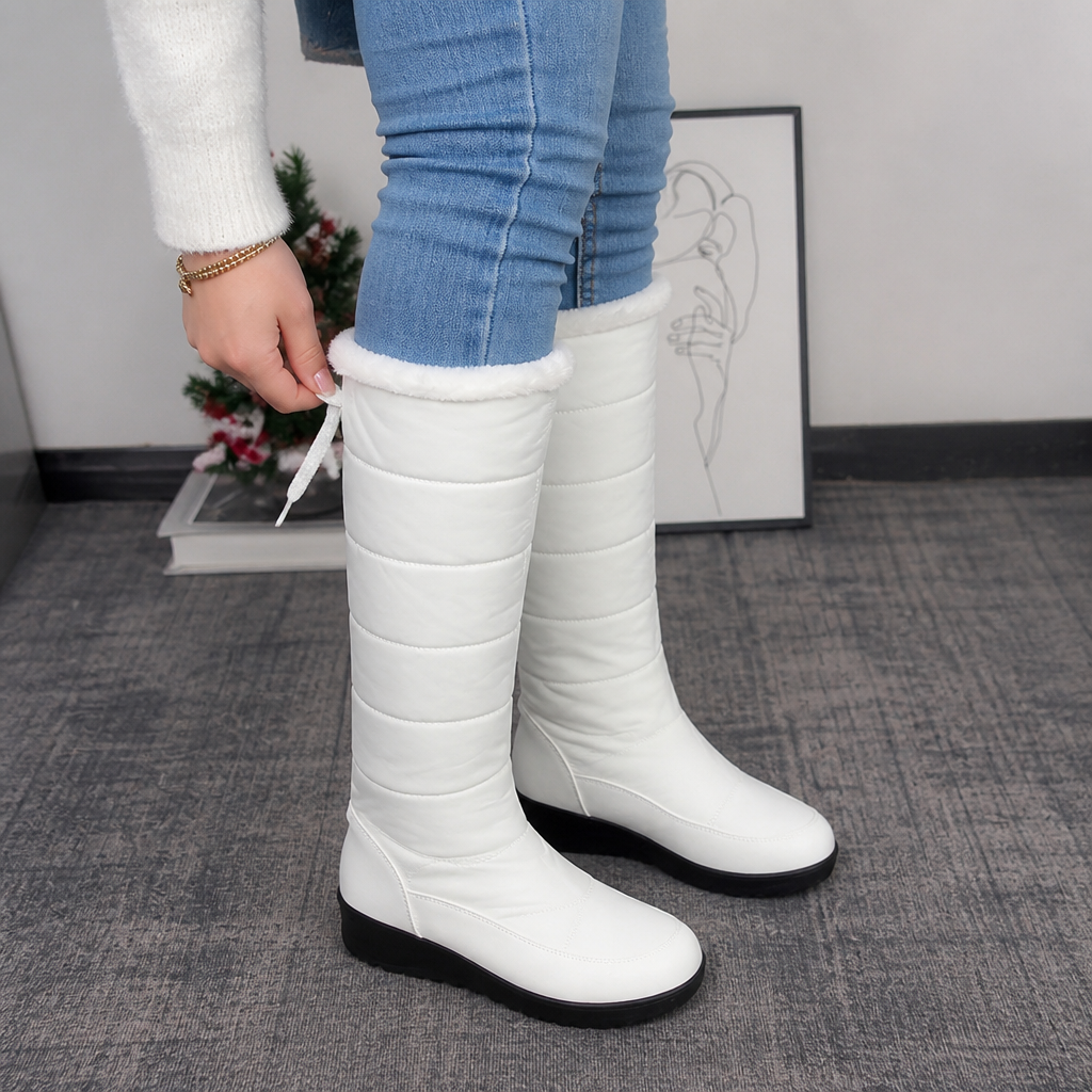 Women's Over-The-Knee Snow Boots | Adjustable Calf Fit & Grip Sole