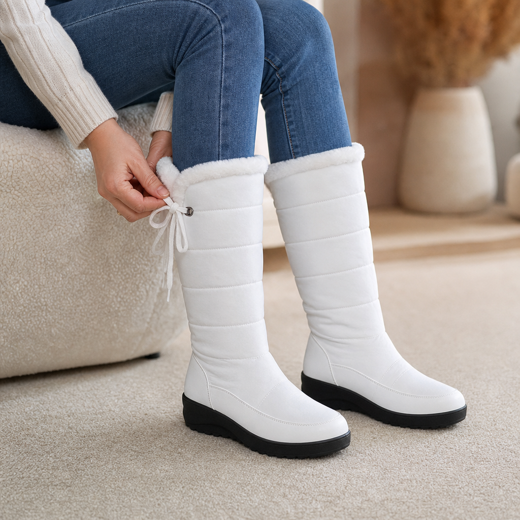 Women's Over-The-Knee Snow Boots | Adjustable Calf Fit & Grip Sole