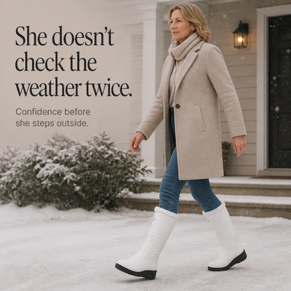 Women's Over-The-Knee Snow Boots | Adjustable Calf Fit & Grip Sole