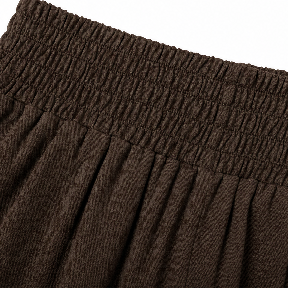 Women's Oversized Co-ord Set Wide-Leg Trousers Matching Top