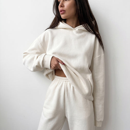 Women's Oversized Hoodie Jogger Set Matching Co-ord Loungewear