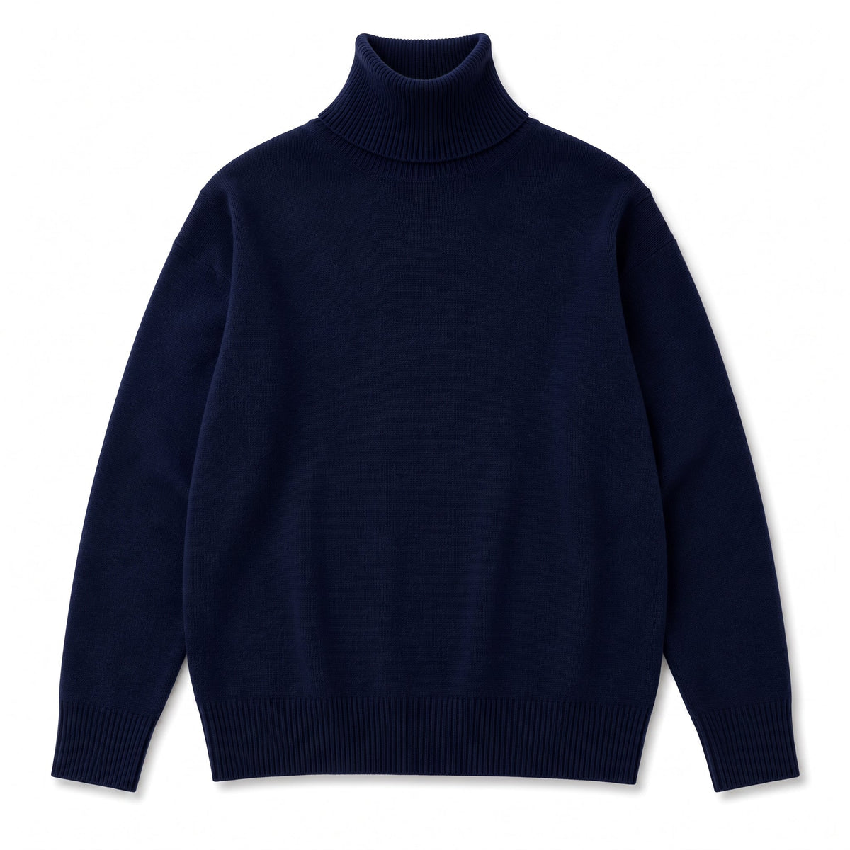 Women's Oversized Jumper | High-Neck & Ribbed Cuffs