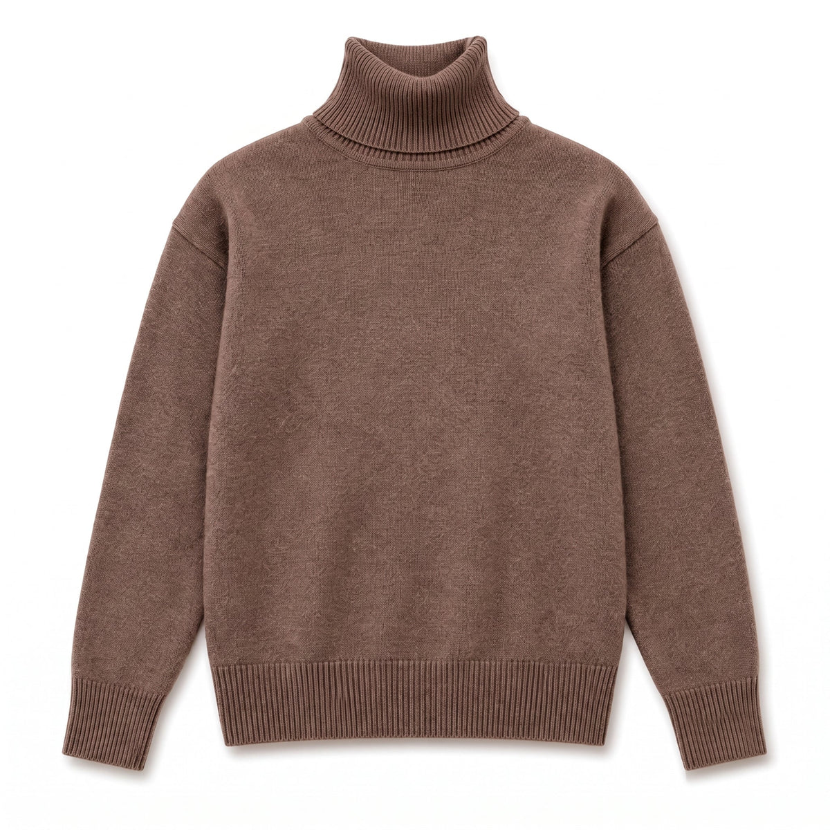Women's Oversized Jumper | High-Neck & Ribbed Cuffs