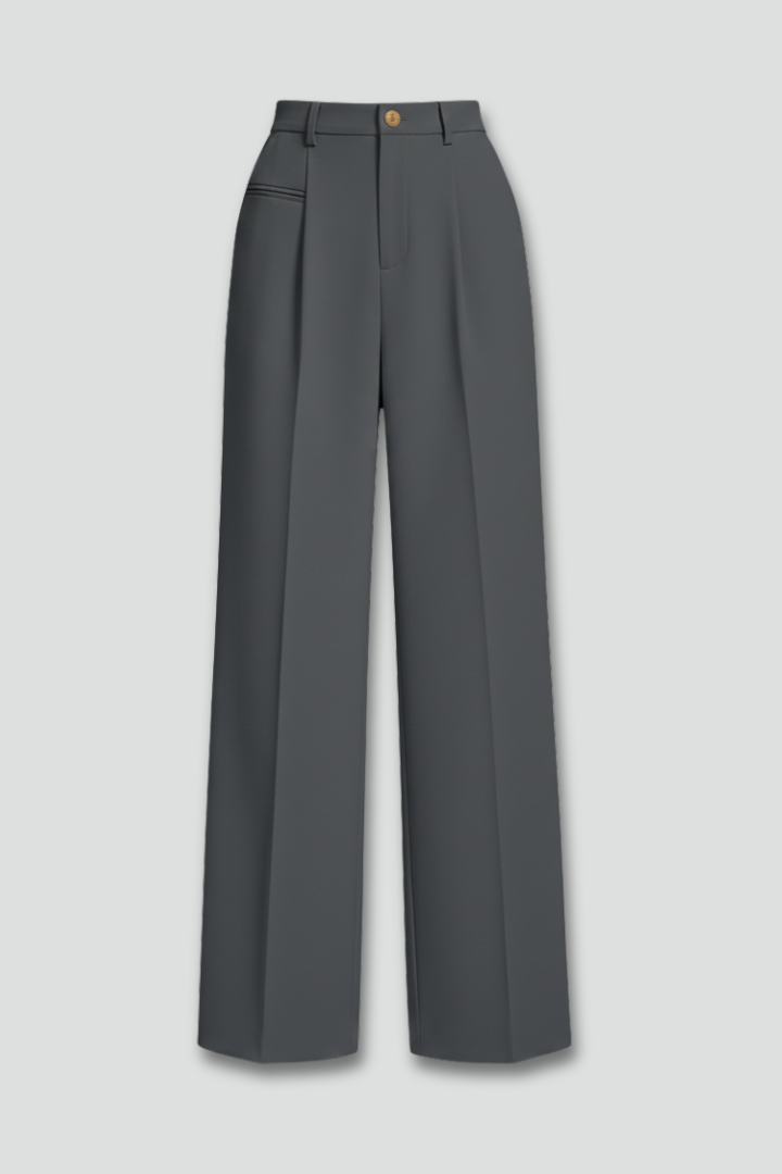 Women's Palazzo Trousers | Wide Leg & Pleated Front