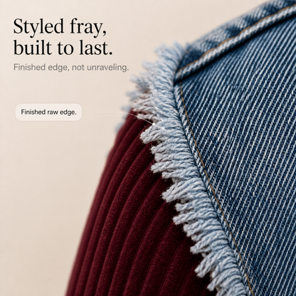Women's Panel Blazer | Two Fabrics, One Easy Layer