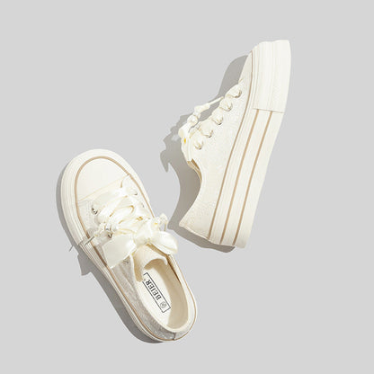 Women's Platform Sneakers | Lace Detail