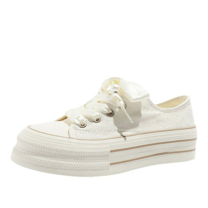 Women's Platform Sneakers | Lace Detail