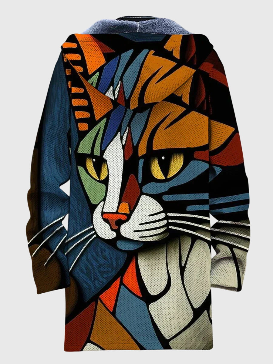 Women's Printed Jacket | Artistic Design & Comfortable Fit