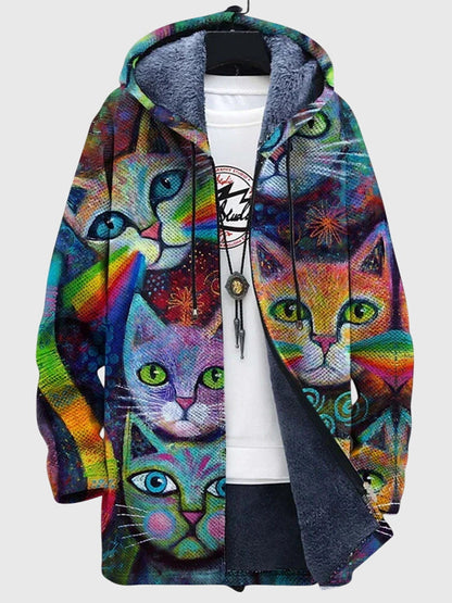 Women's Printed Jacket | Artistic Design & Comfortable Fit