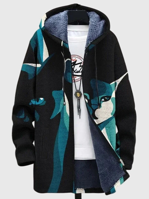 Women's Printed Jacket | Artistic Design & Comfortable Fit