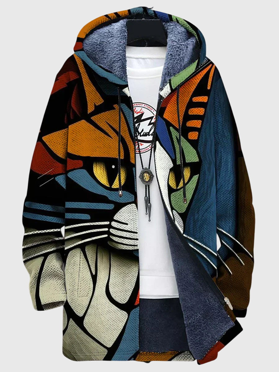 Women's Printed Jacket | Artistic Design & Comfortable Fit