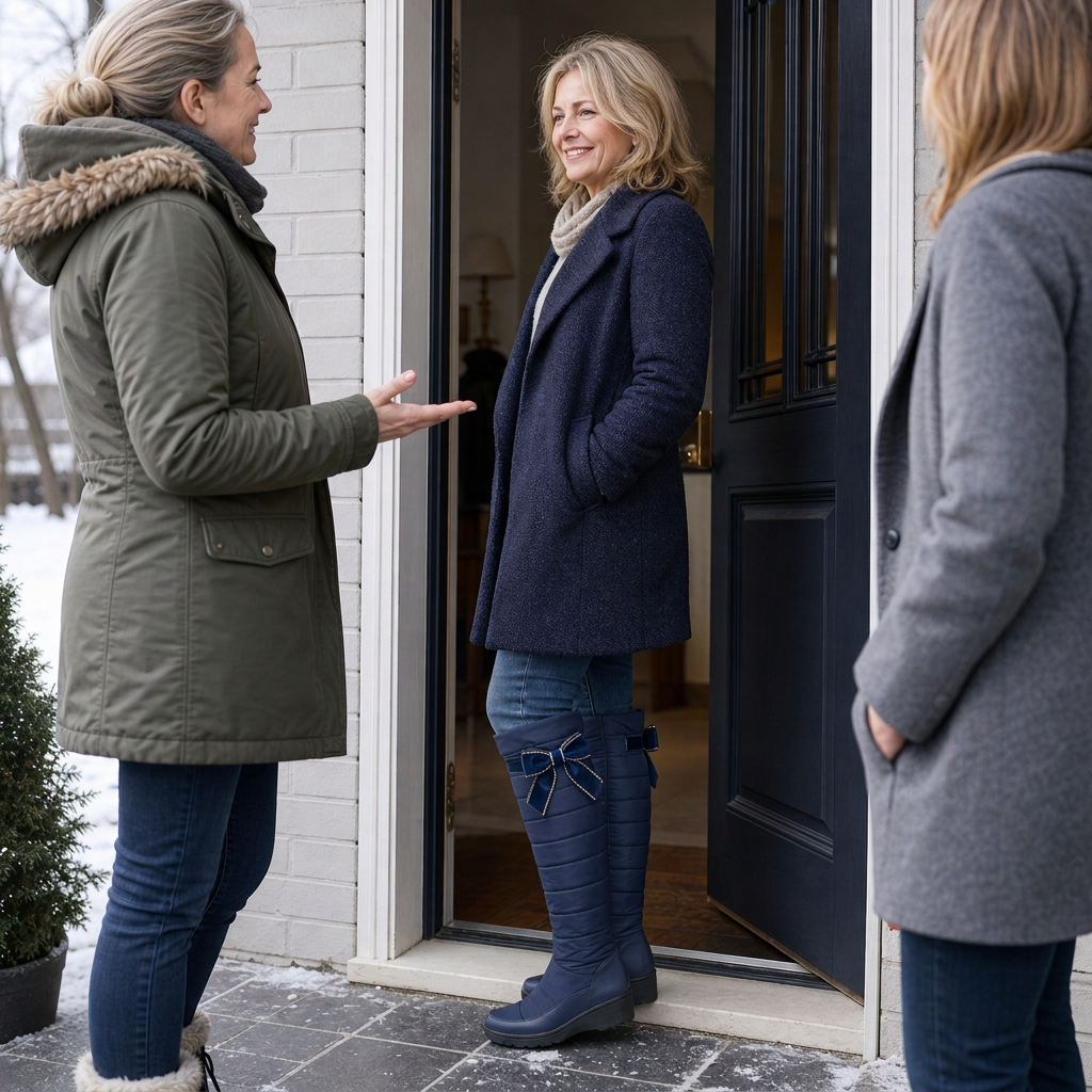 Women's Quilted Tall Boots | Pull-On Warmth & Comfort