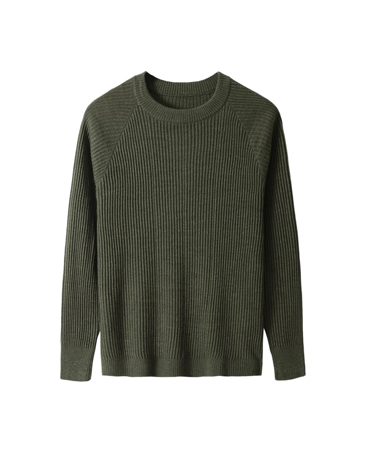 Women's Ribbed Sweater | Crew Neck Knit
