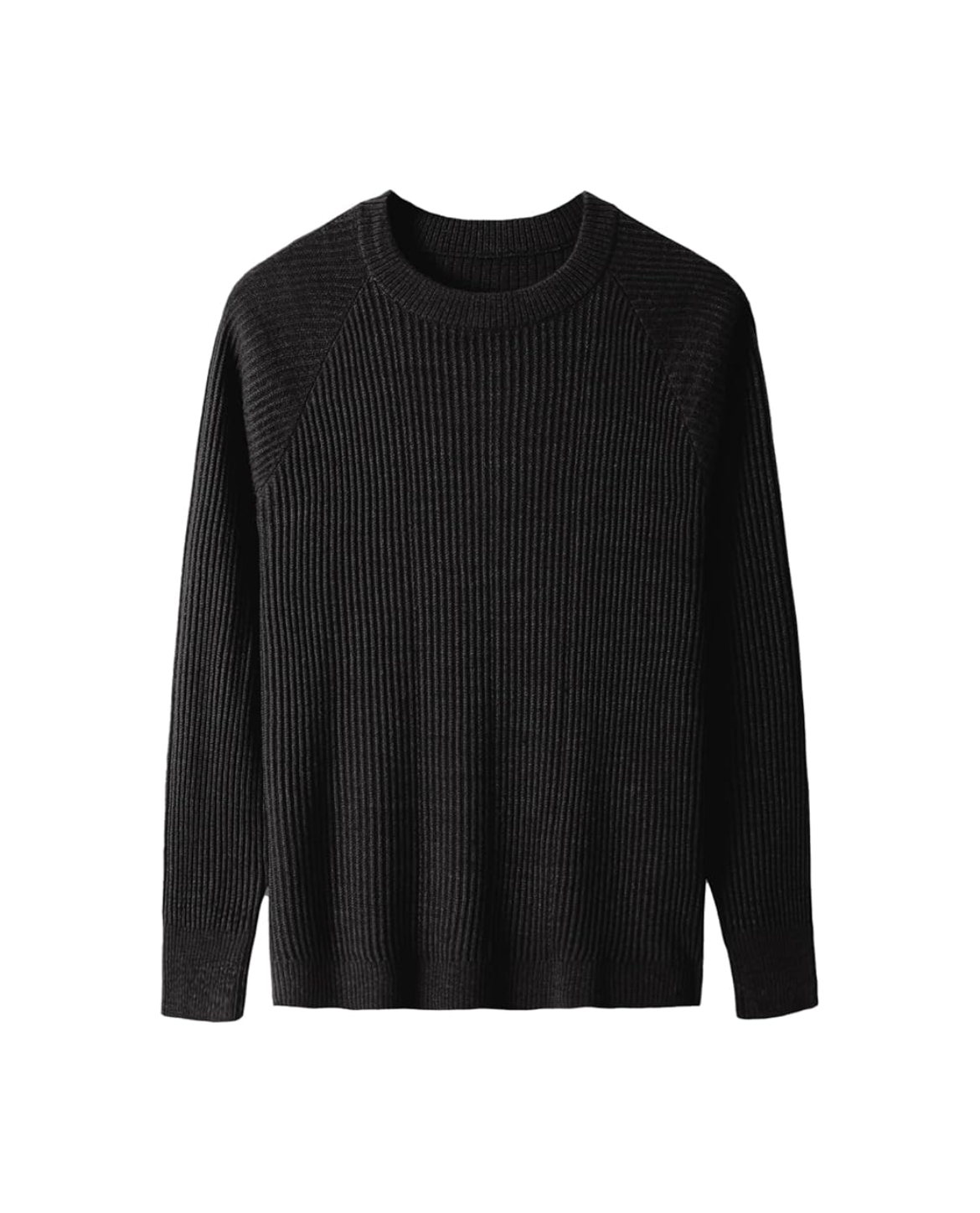 Women's Ribbed Sweater | Crew Neck Knit