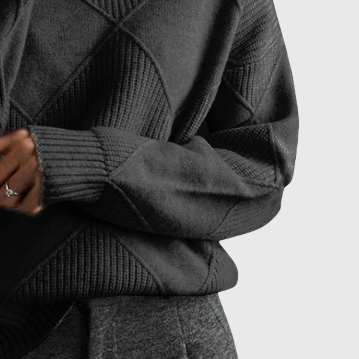 Women's Roll Neck Jumper | Cosy & Warm Knit